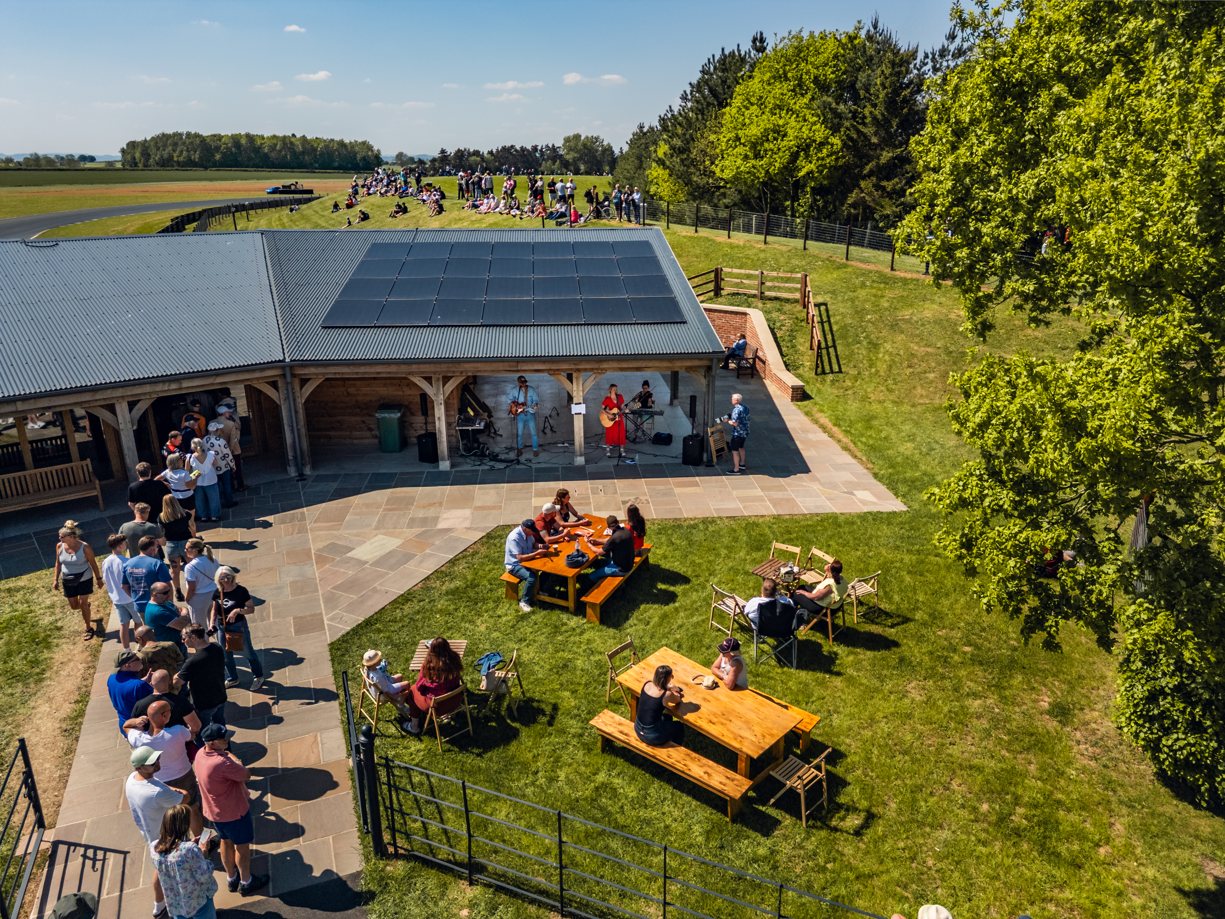 Hangar 50 at the Croft Classic to Modern Motor Show