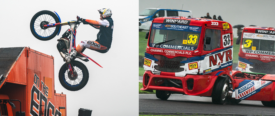Action at Pembrey
