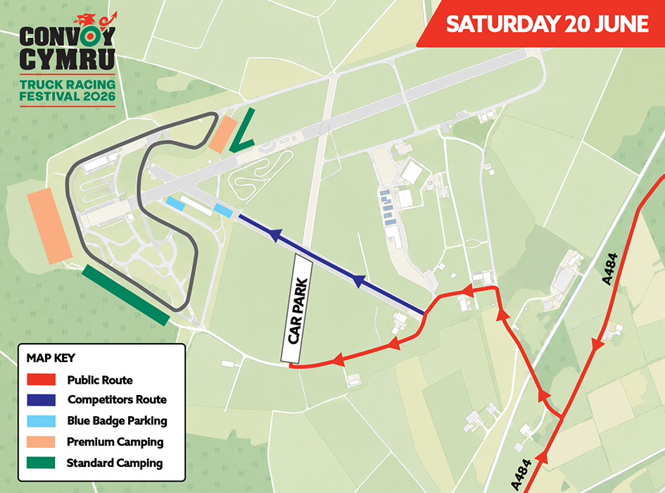 Sat route map